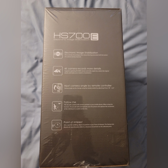 New Holy Stone HS700E GPS Drone, 4K Camera, Bundle: 2 Batterys, & Carrying Case! - Picture 11 of 13